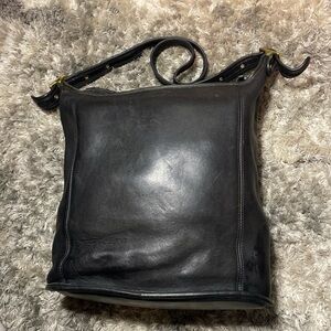 Coach Vintage Slim Duffle Sac Bag - Black -Costa Rica Leather #9060